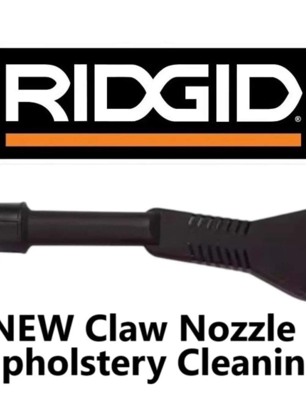 NEW RIDGID Wet Dry Vacuum Replacement Parts Claw Nozzle Attachment Car Cleaning